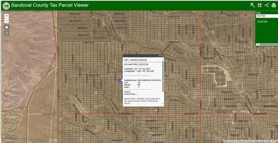 51st St Rio Rancho Estate Lot 19, Rio Rancho, New Mexico image 2