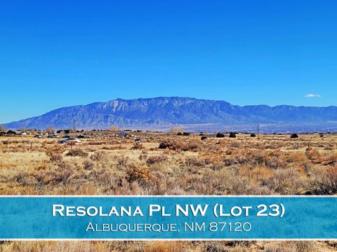 Resolana (Lot 23) Place NW Albuquerque NM 87120