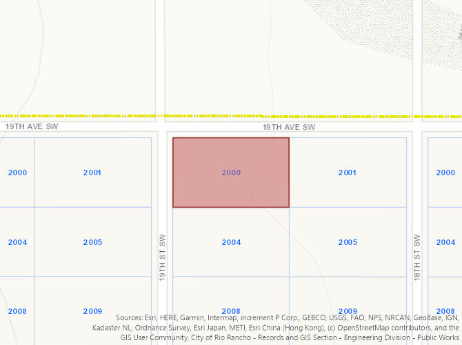 2000 19th (U9 B71 L15) Street SW