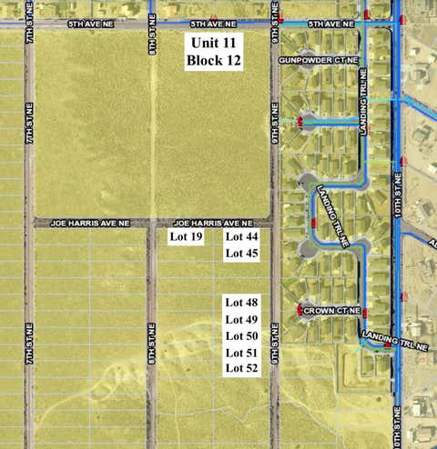 Vacant Land For Sale - 121 9th Street<br/> Rio Rancho, NM 87124