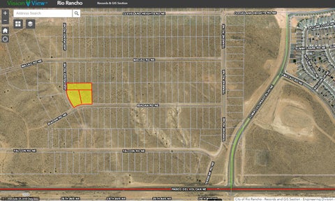 Vacant Land For Sale - 3703-3711 Ibadan (3 Lot Package Deal) Road<br/> Rio Rancho, NM 87144