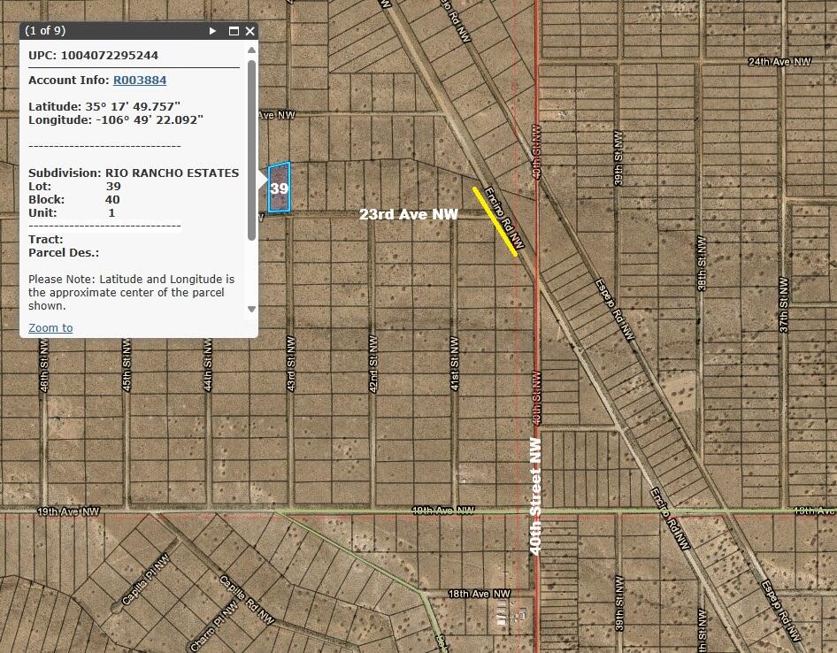 Lot 39 23rd Avenue, Rio Rancho, New Mexico image 3