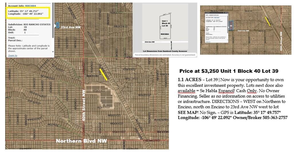 Lot 39 23rd Avenue, Rio Rancho, New Mexico image 4