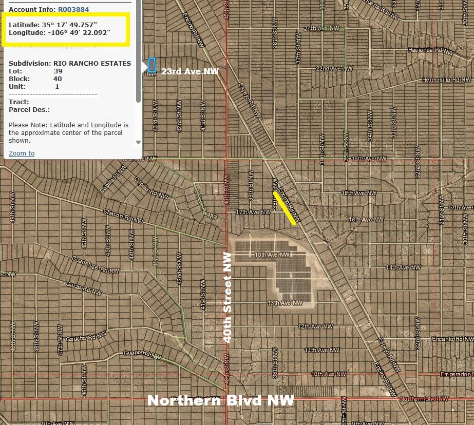 Lot 39 23rd Avenue, Rio Rancho, New Mexico image 2