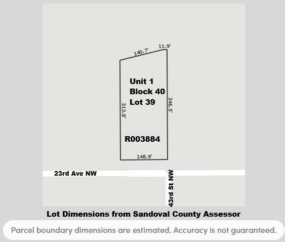 Lot 39 23rd Avenue, Rio Rancho, New Mexico image 5