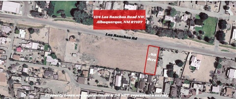 Vacant Land For Sale - 124 Los Ranchos Road<br/> Albuquerque, NM 87107