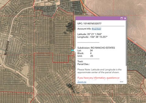 Vacant Land For Sale - 5 Lot Package U25<br/> Rio Rancho, NM 87144