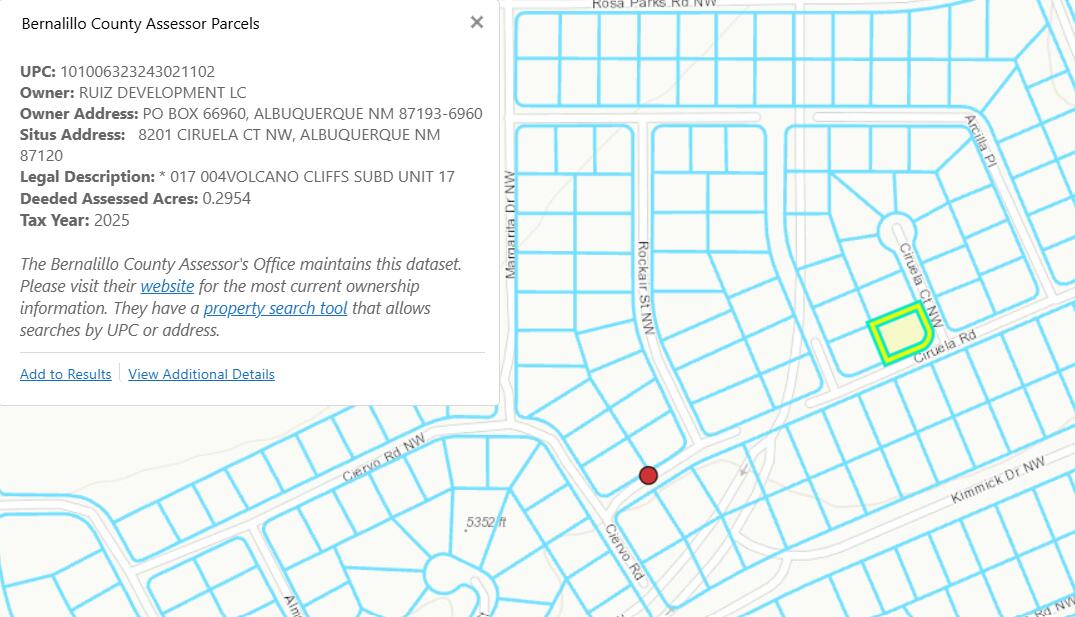 3 Lots Ciruela Road NW