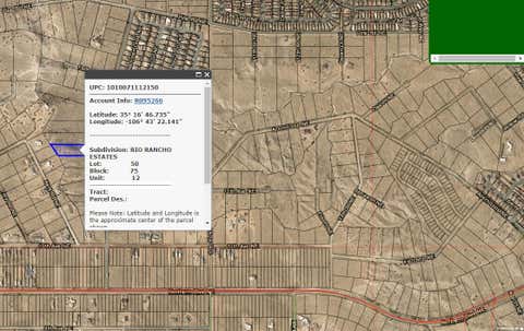 Vacant Land For Sale - 1301 8th Street<br/> Sandoval County, Rio Rancho, NM 87144