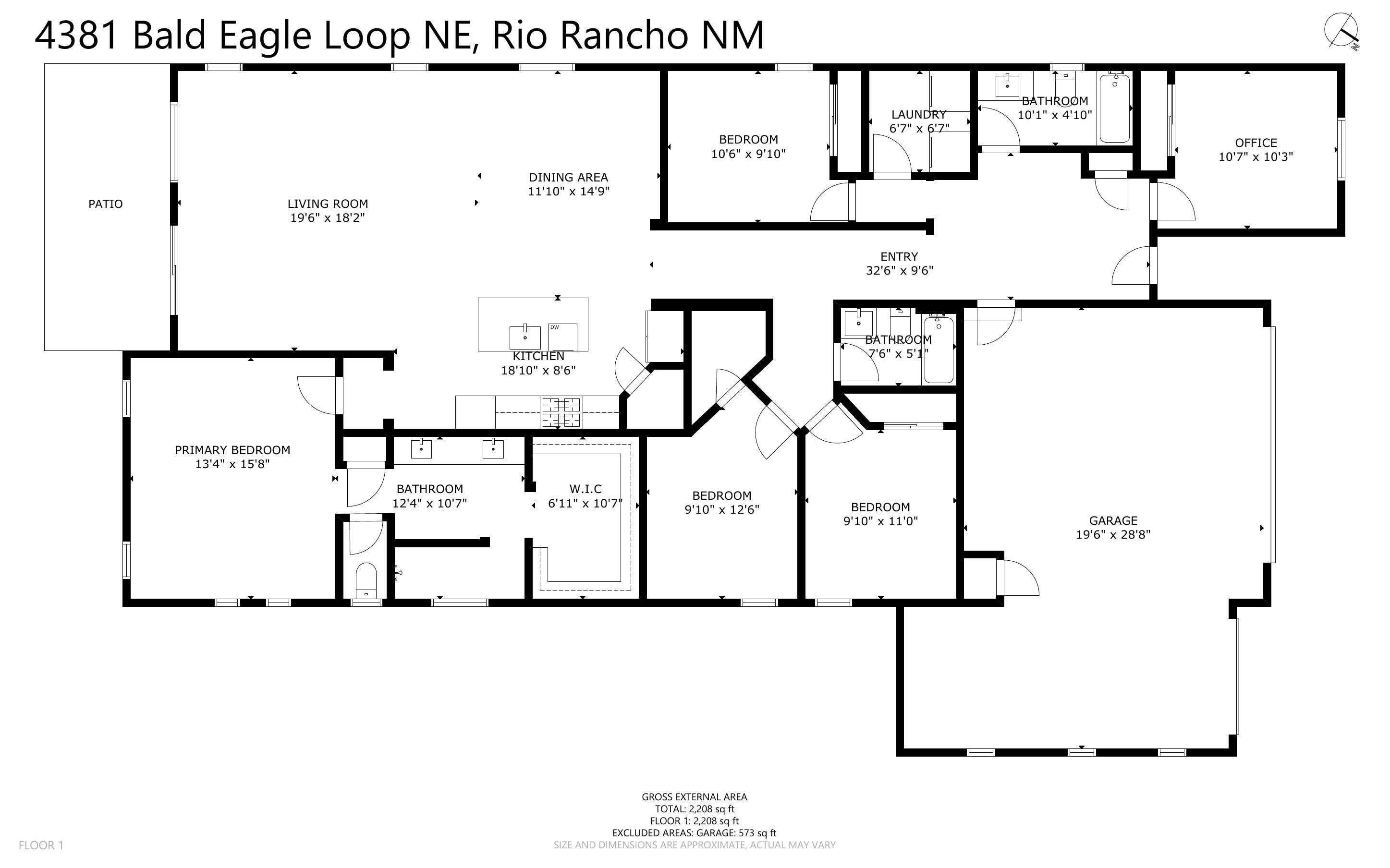 4381 Bald Eagle Loop, Rio Rancho, New Mexico image 48