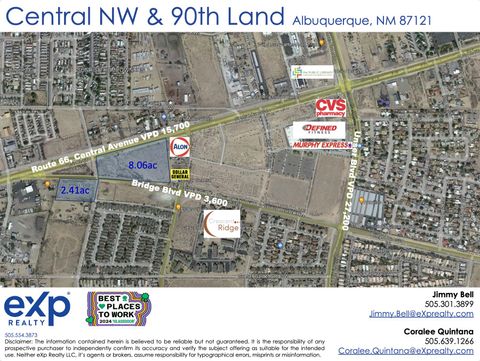 Central Avenue SW Albuquerque NM 87121