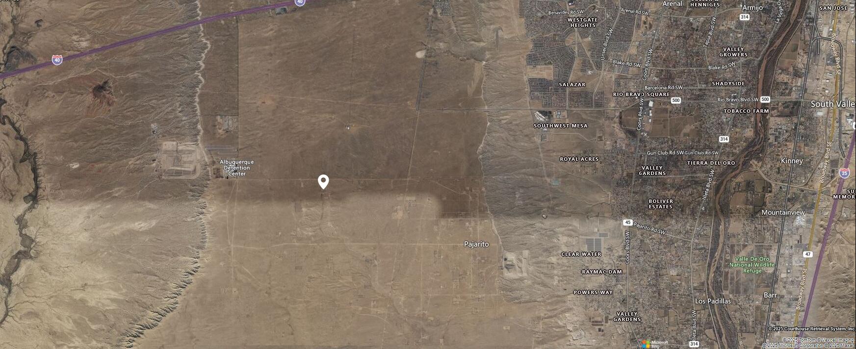 Off Pajarito (N70) Road SW