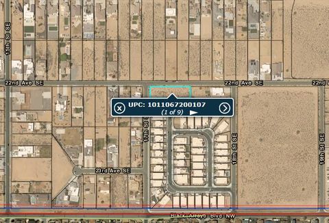 Vacant Land For Sale - 2300 17ST 2300 17th St Se, Rio Rancho, N St<br/> Rio Rancho, NM 87124