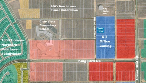 Vacant Land For Sale - 3528-3600 Lookover Drive<br/> Rio Rancho, NM 87144
