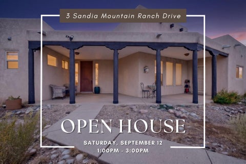Homes For Sale - 3 Sandia Mountain Ranch Drive<br/> Tijeras, NM 87059