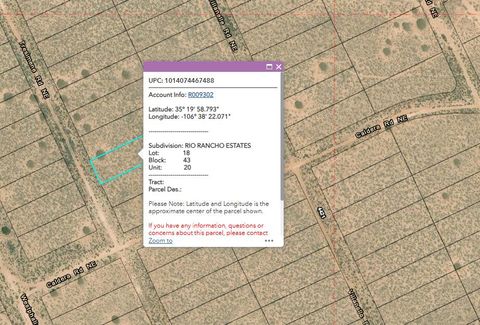Photo of 4422 Tresimene Road NE, Rio Rancho, NM 87144 (MLS # 1102561)