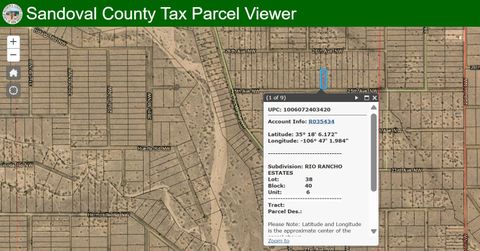 Photo of 25th Avenue NW, Rio Rancho, NM 87144 (MLS # 1095082)