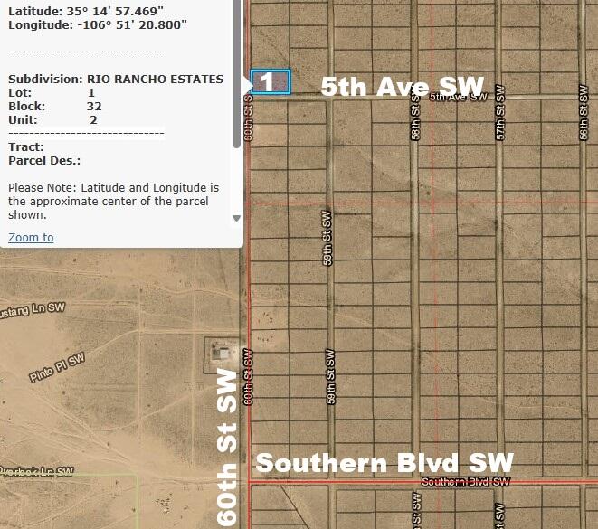 1 Acre 60th (corner Lot U2 B32 L1) Street, Rio Rancho, New Mexico image 1