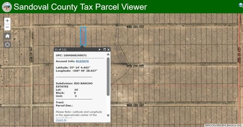 Photo of 13TH Avenue SW, Rio Rancho, NM 87124 (MLS # 1094825)