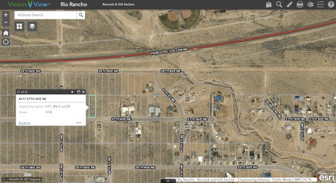 Vacant Land For Sale - 5417 27th Avenue<br/> Rio Rancho, NM 87144