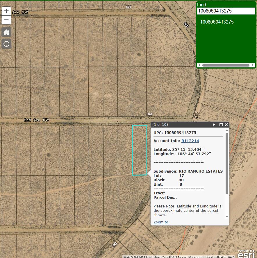 1 Lot 2nd Avenue, Rio Rancho, New Mexico image 1