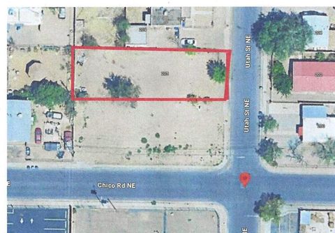 Vacant Land For Sale - 205 Utah Street<br/> Bernalillo County, Albuquerque, NM 87108