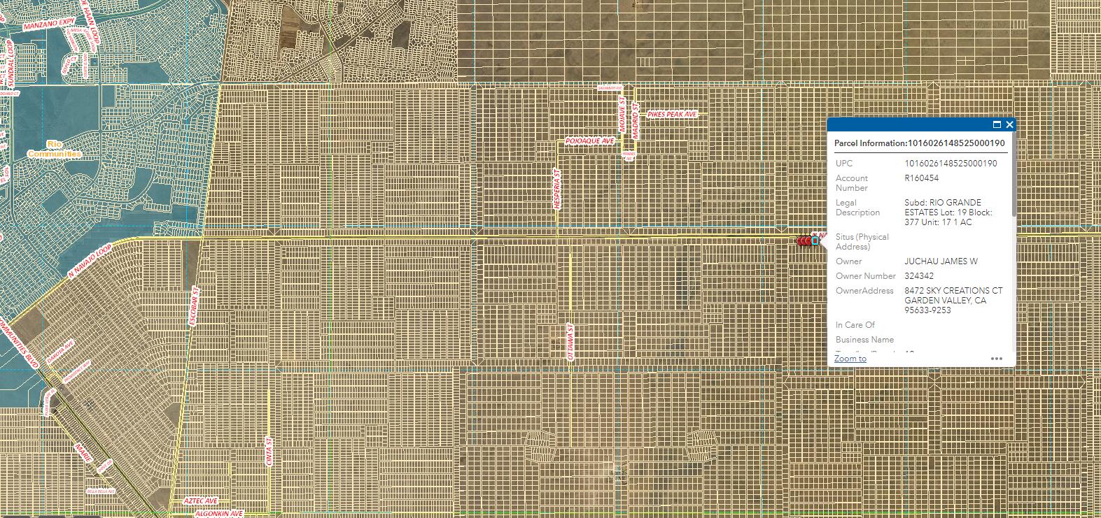 VL Lots 16,17,18,19 Block 377 #17, Rio Communities, New Mexico image 4