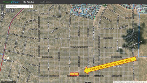 Vacant Land For Sale - 4 LOTS Fletcher-columbine Road<br/> Rio Rancho, NM 87144