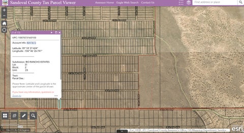 Photo of 29th (U23 B2 L31) Avenue NW, Rio Rancho, NM 87144 (MLS # 1107923)
