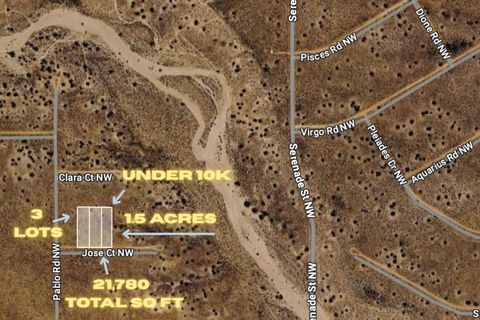 Jose Court NW 26 Rio Rancho NM 87144