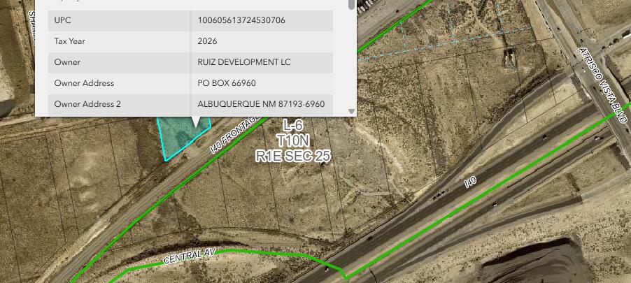Atrisco Vista & I-40 Frontage NW