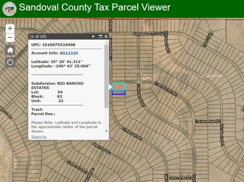 Vacant Land For Sale - 5114 Findlay Street<br/> Sandoval County, Rio Rancho, NM 87144