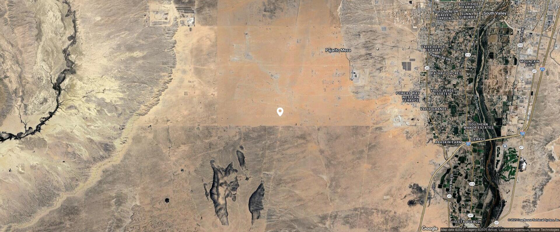 Off Pajarito (JN3) Road SW