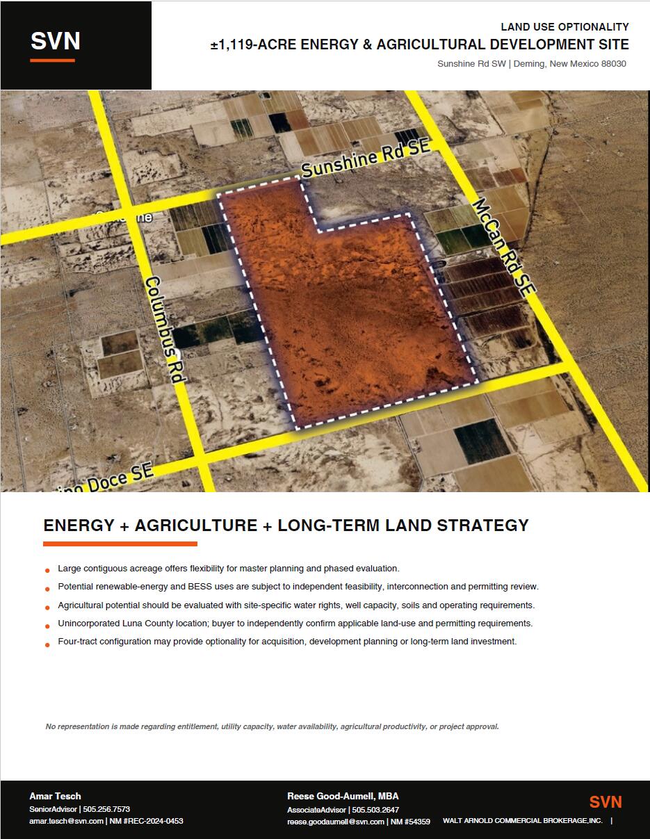 +/- 1,119.32AC Energy & A-1 Land