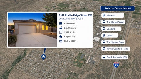 Tiny photo for 3319 Prairie Ridge Street SW, Los Lunas, NM 87031 (MLS # 1106138)