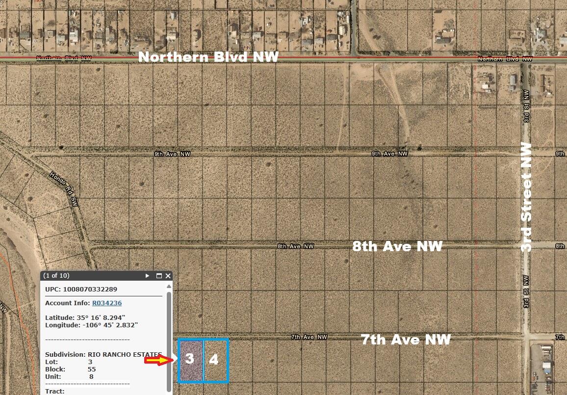 Lot 4 7th Avenue, Rio Rancho, New Mexico image 3