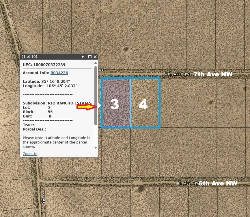 Lot 4 7th Avenue, Rio Rancho, New Mexico image 2