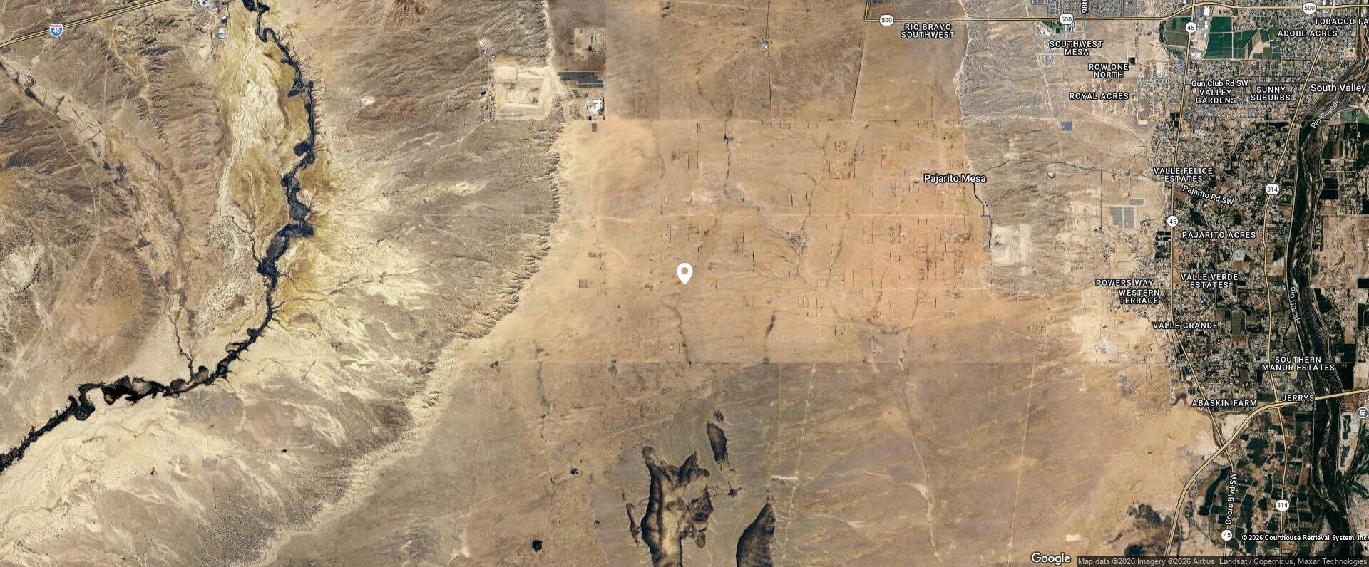 Off Pajarito (N106) Road SW