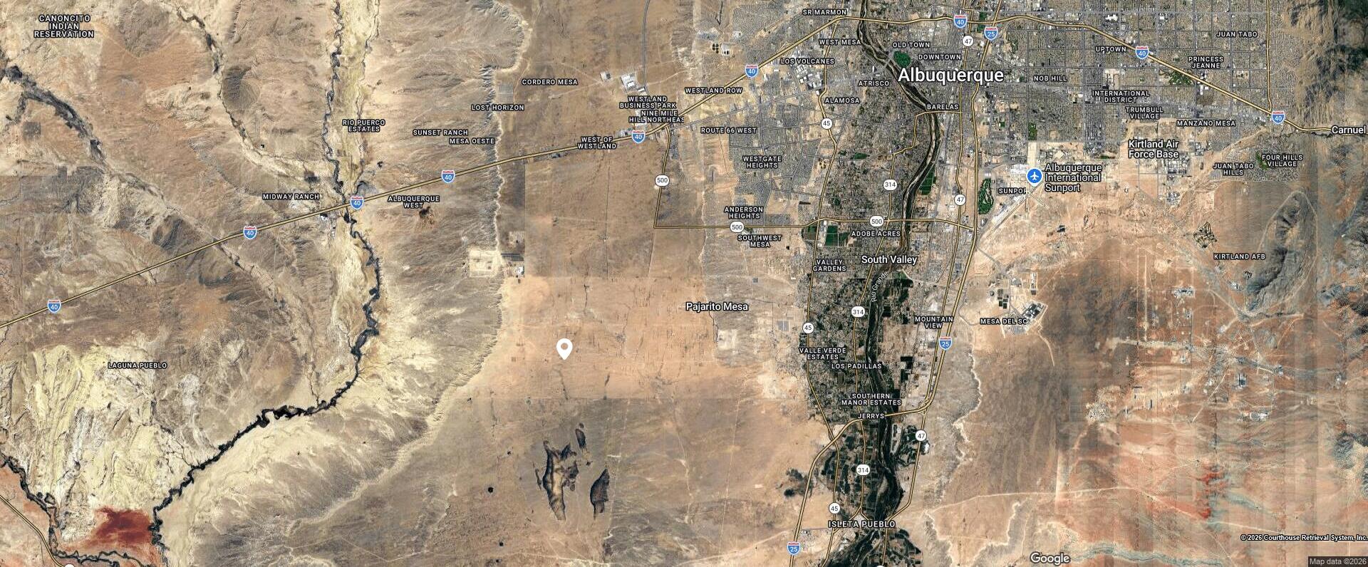 Off Pajarito (N106) Road SW