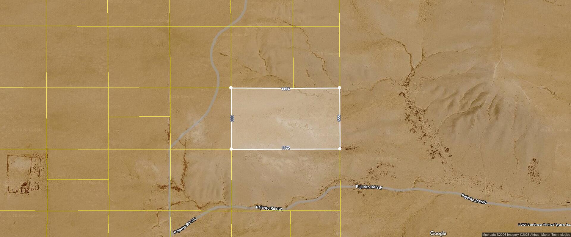 Off Pajarito (N88) Road SW