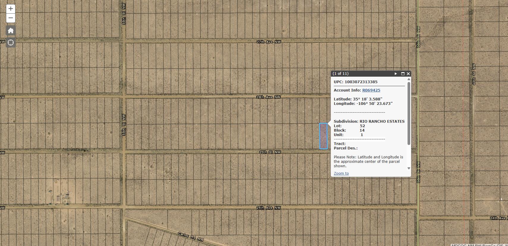 1 Lot 25th Street, Rio Rancho, New Mexico image 1