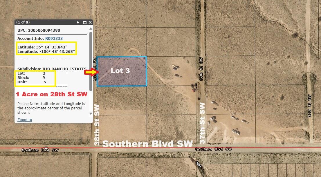 LOT 3 & 4 38th Street, Rio Rancho, New Mexico image 3