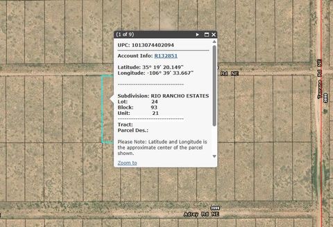 Evergreen Road NE Rio Rancho NM 87144