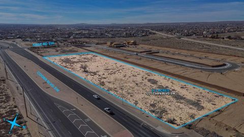 Vacant Land For Sale - 1221 Coors Boulevard<br/> Bernalillo County, Albuquerque, NM 87121