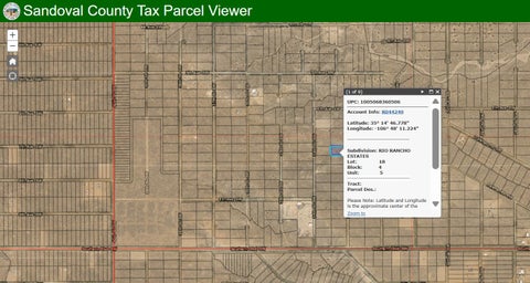 Vacant Land For Sale - 4 LOTS 33rd Street<br/> Rio Rancho, NM 87124