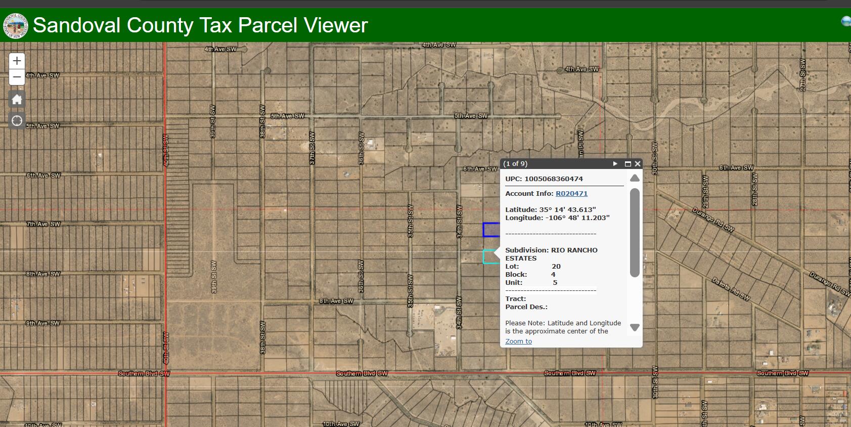 4 Lots 33rd Street SW