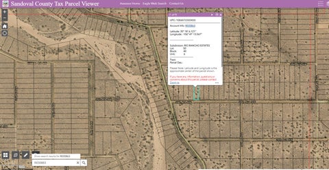 Vacant Land For Sale - 25th (u6 B40 L50) Avenue<br/> Rio Rancho, NM 87144