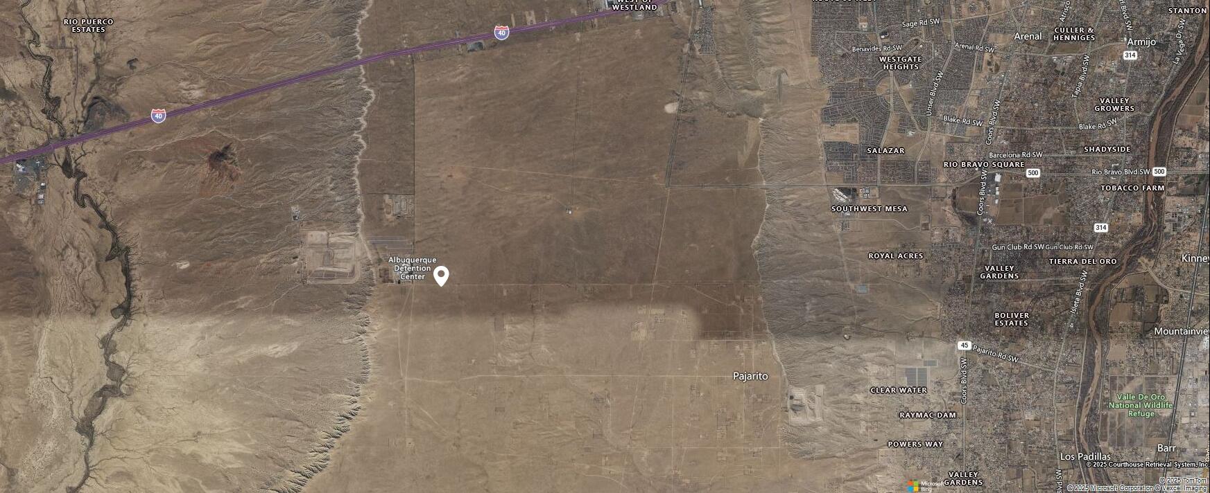 Off Pajarito (N72) Road SW