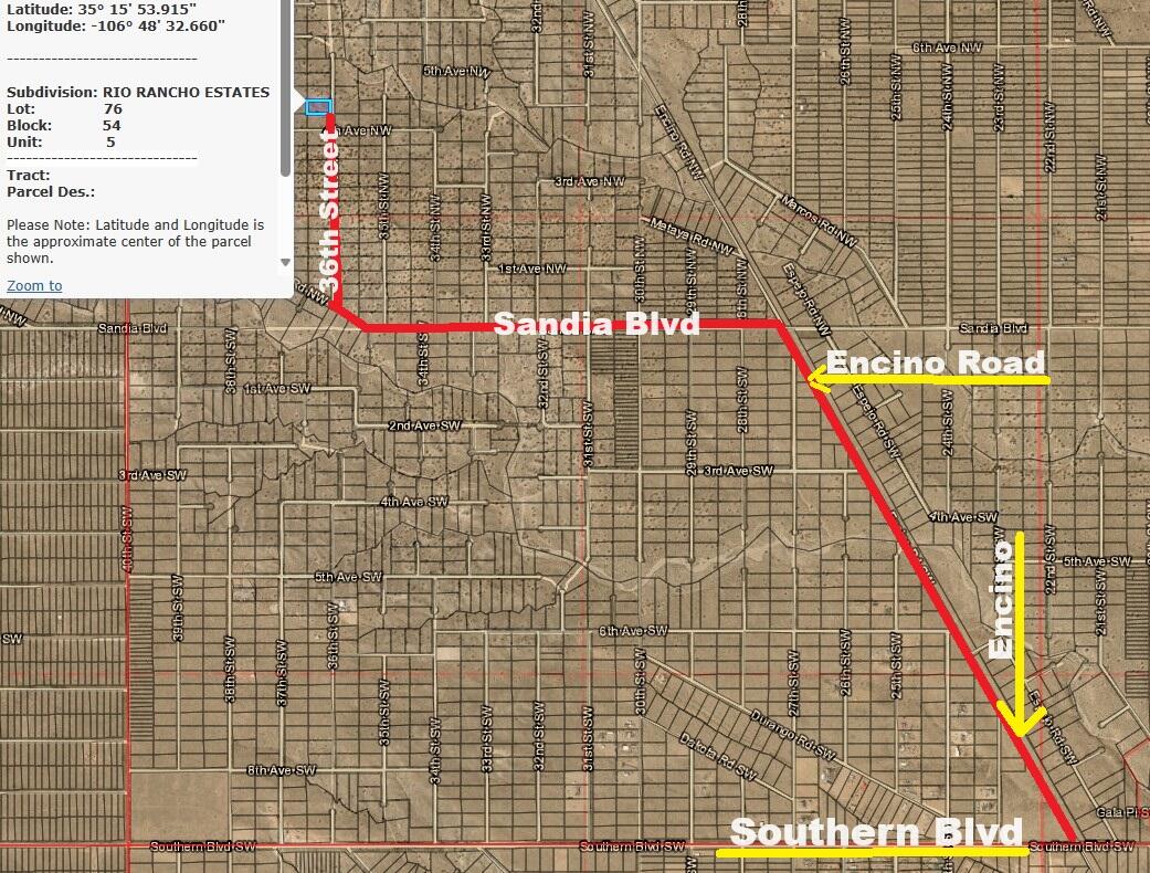 2 Acres 36th Street, Rio Rancho, New Mexico image 1