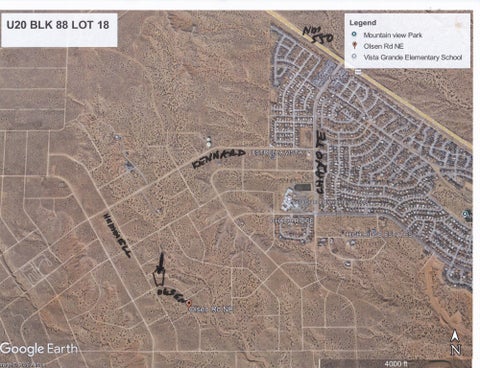 Vacant Land For Sale - 5229 Olsen Road<br/> Rio Rancho, NM 87144